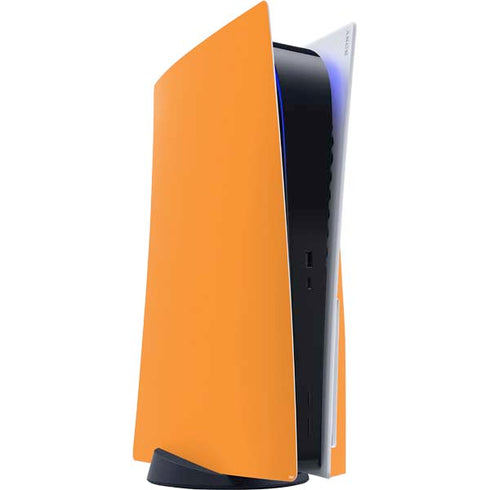 Orange Solid PS5 Console Skin